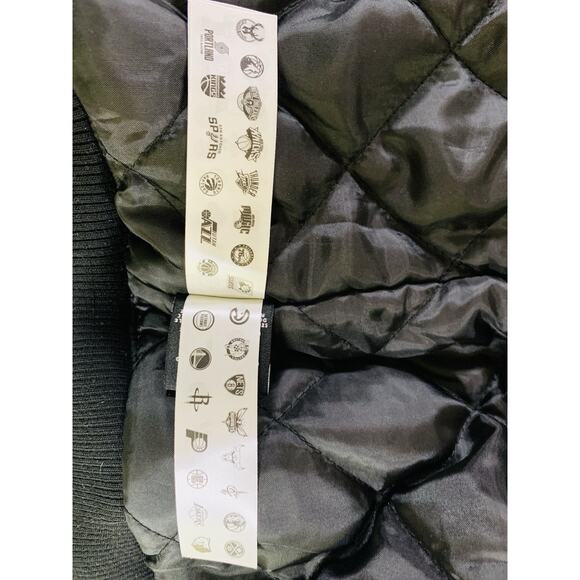 Ultra Game OKC NBA Varsity Jacket Men's Medium Embroidered Logo Quilted Lining - Picture 14 of 14